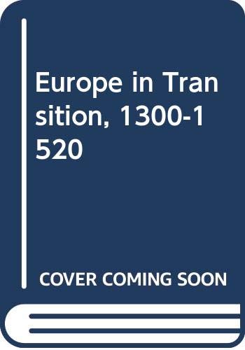 Book Europe in Transition, 1300-1520 free