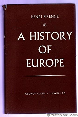 Book History Of Europe: From The Invasions To The Sixteenth Century free