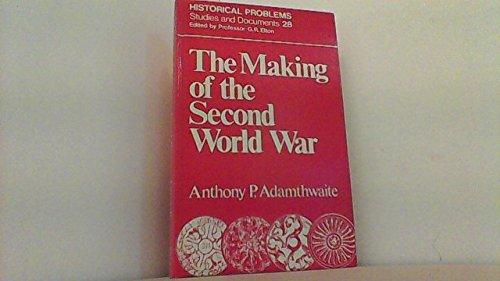 Book Making of the Second World War (Historical Problems : Studies and Documents, No 28) free