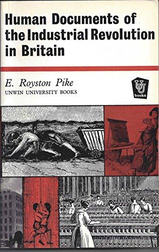 Book Human Documents Of The Industrial Revolution In Britain free