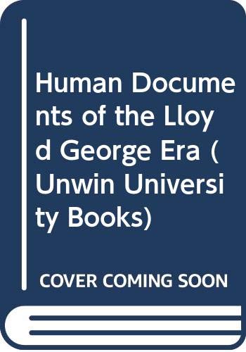 Book Human documents of the Lloyd George era; (The Human documents series) free