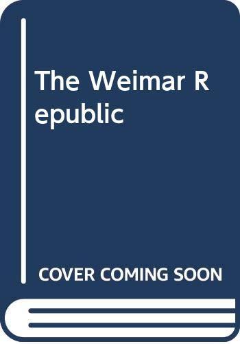 Book The Weimar Republic free