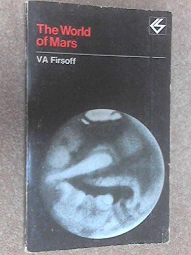 Book The World Of Mars (contemporary Science Paperbacks, 35) free