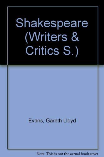 Book Shakespeare: v. 3 (Writers & Critics) free