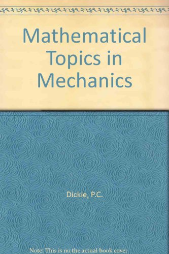 Book Mathematical topics in mechanics, free