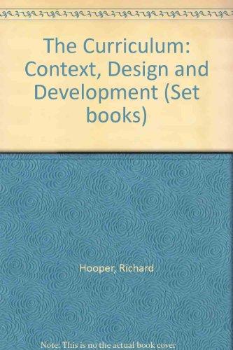 Book The Curriculum: Context, Design and Development: Readings (Open University Set Book) free