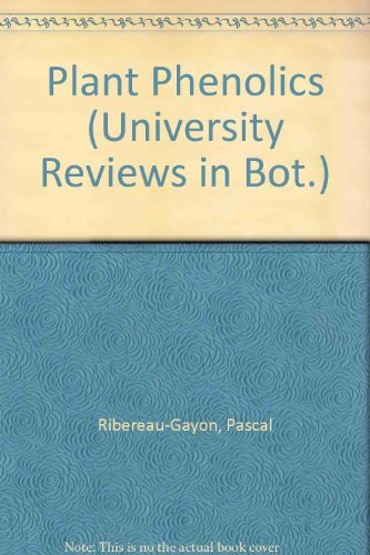 Book Plant phenolics (University reviews in botany, 3) free