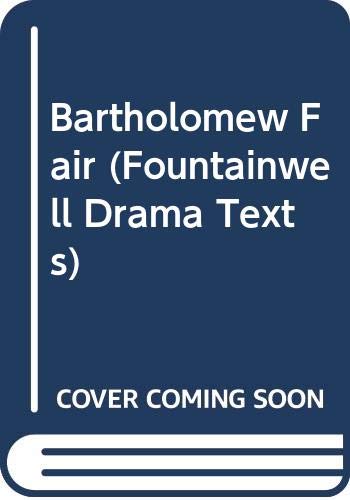 Book Bartholomew Fair; (The Fountainwell drama texts, no. 19) free