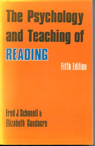 Book The Psychology and Teaching of Reading free