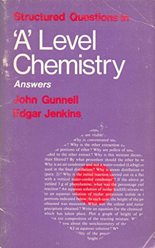 Book Structured Questions In Advanced Level Chemistry: Ans free