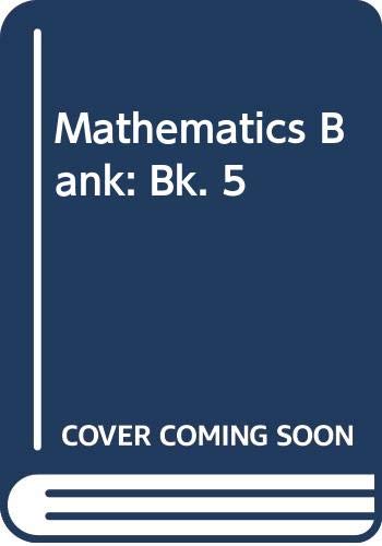 Book O And B Maths Bank (bk. 5) free