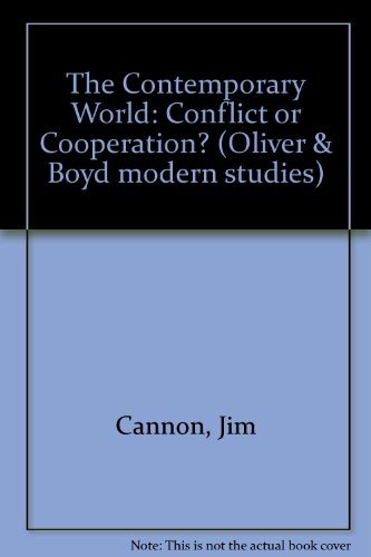 Book The Contemporary World : Conflict or Co-Operation? free