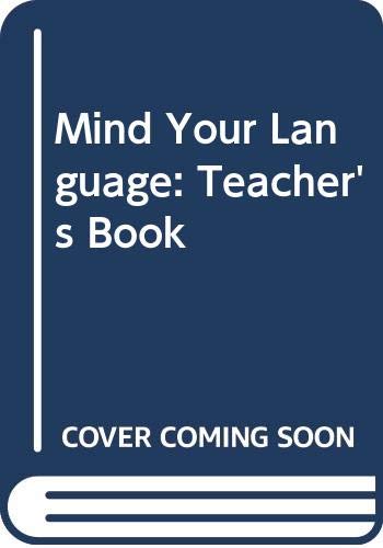 Book Mind Your Language: Teacher's Notes free