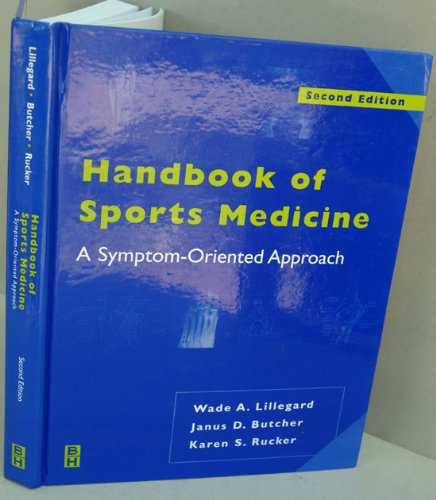 Book Handbook Of Sports Medicine: A Symptom-oriented Approach free