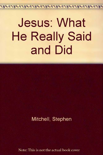 Book Jesus: What He Really Said and Did free