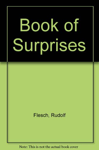 Book Book Of Surprises Anthology Of Unusual free