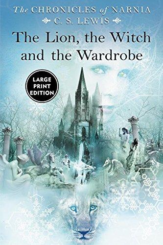 Book Lion, the Witch and the Wardrobe Large Print, The free