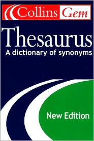 Book Collins Gem Thesaurus free