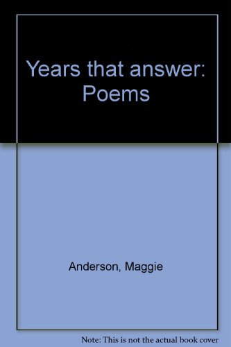 Book Years That Answer: Poems free