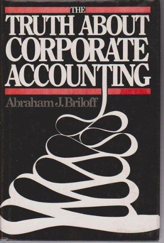 Book The Truth About Corporate Accounting free