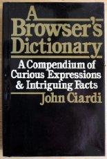 Book A Browser's Dictionary free