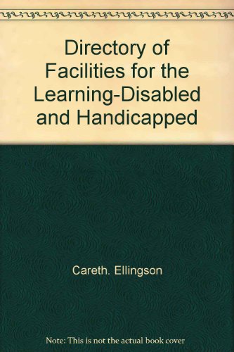 Book Directory Of Facilities For The Learning-disabled And Handicapped free