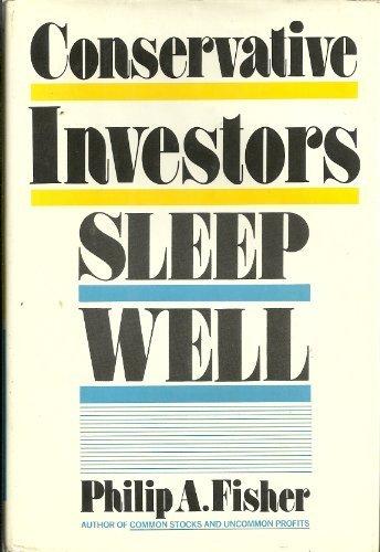Book Conservative investors sleep well free