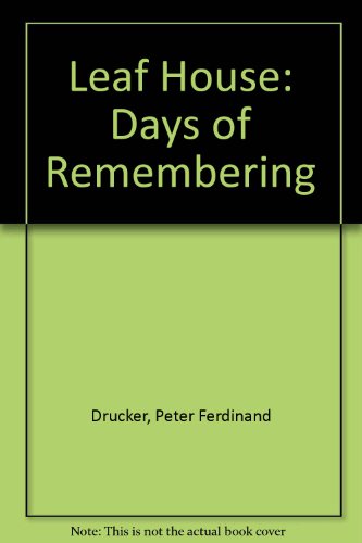 Book Leaf House: Days of Remembering free