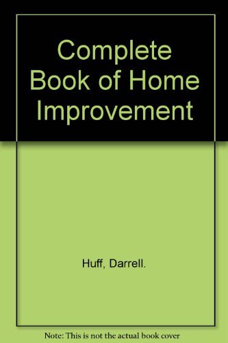 Book Complete Book Of Home Improvement free