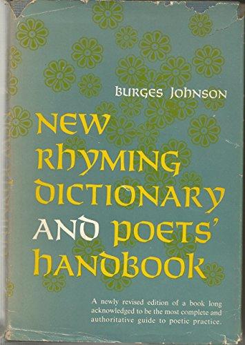 Book New Rhyming Dictionary and Poets Handbook free