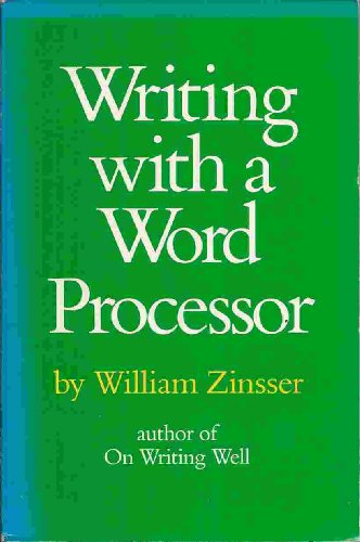 Book Writing with a Word Processor free