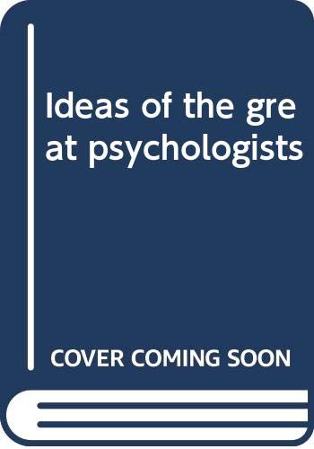 Book Ideas of the Great Psychologists free