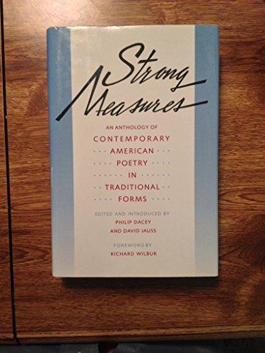 Book Strong Measures: Contemporary American Poetry in Traditional Forms free