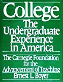 Book College: The Undergraduate Experience in America (The Carnegie Foundation for the Advancement of Teaching) free