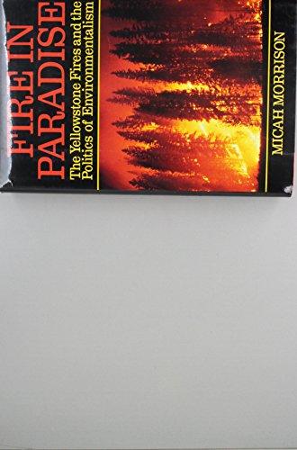Book Fire in Paradise: The Yellowstone Fires and the Politics of Environmentalism free