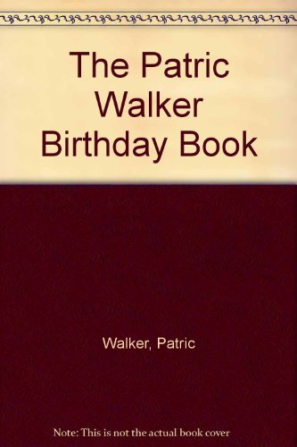 Book The Patric Walker Birthday Book free