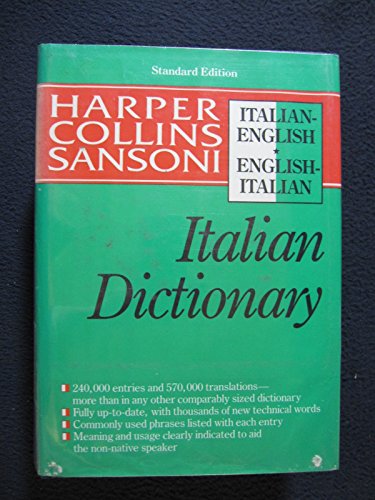 Book The Harpercollins English-Italian, Italian English Dictionary free