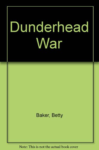Book Dunderhead War free