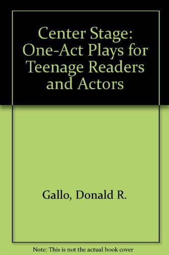Book Center Stage: One-Act Plays for Teenage Readers and Actors free