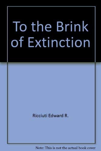 Book To the Brink of Extinction free