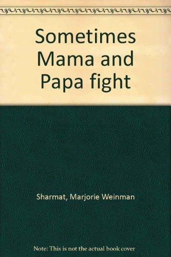 Book Sometimes Mama and Papa fight free