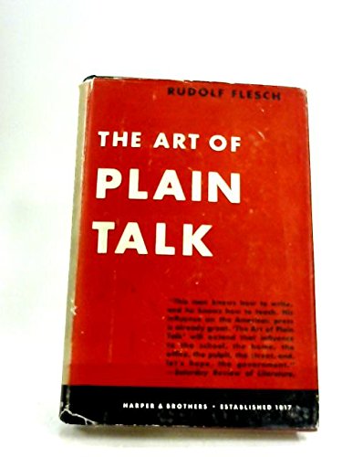 Book Art of Plain Talk free