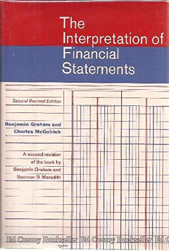 Book THE INTERPRETATION OF FINANCIAL STATEMENTS SECOND REVISED EDITION free