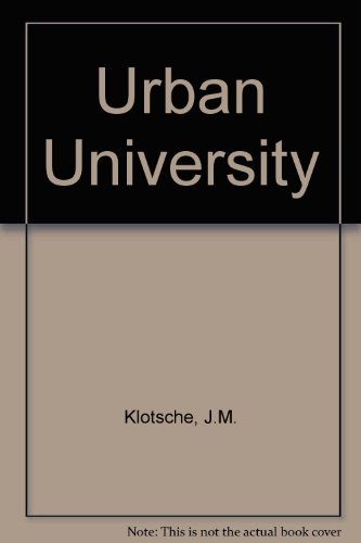 Book Urban University free Book Urban University free