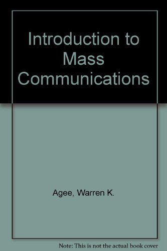 Book Introduction to Mass Communications free