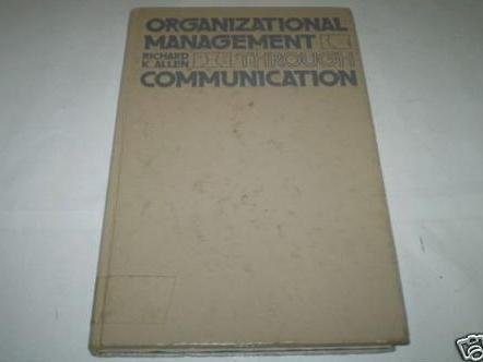 Book Organizational management through communication free