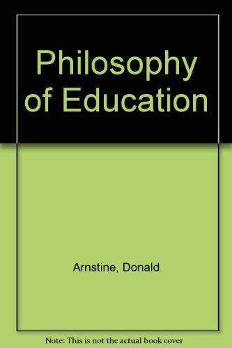 Book Philosophy of Education free