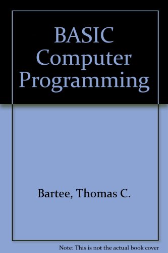 Book BASIC computer programming free