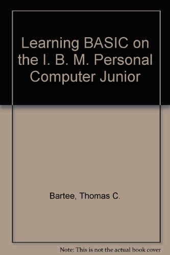 Book Learning BASIC on the IBM PCjr free