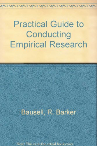 Book A practical guide to conducting empirical research free